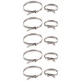 thumbnail image 1 of Vehicle Car Constant Velocity CV Joint Boot Clamp Clip Fastener 10 Pcs, 1 of 9