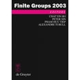 thumbnail image 2 of Finite Groups 2003 ([de Gruyter Proceedings in Mathematics]), 2 of 3