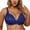 Purple, variant on Padded Sports Bras for Women Women's Push up Lace Bra, Underwire V-Neck Full Cover Bras Plus Size Support Unpadded Everyday Balconette 46/105E