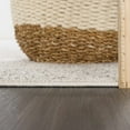 thumbnail image 3 of Hauteloom Birdwoody Living Room, Bedroom Area Rug - Contemporary, Farmhouse - Beige, Cream, Dark Red - 5'3" x 7', 3 of 6