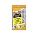 thumbnail image 1 of Stylos-bille noirs BIC Round Stic Extra Valeur, pointe moyenne (1,0 mm), paquet de 10 stylos en vrac, corps rond et souple pour une écriture confortable, 1 of 3