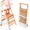 Ivory, variant on Goodevas Folding Wooden Kitchen Standing Step Stool for Toddlers, 1-Count
