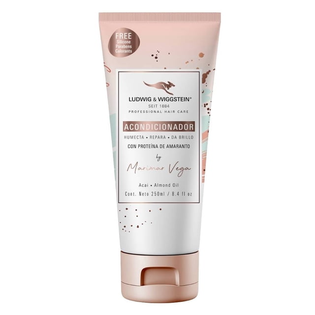 Acondicionador Ludwig & Wiggstein Marimar Vega asaí y aceite de almendras 250 ml