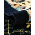thumbnail image 5 of Unique Loom Espahan Collection Area Rug - Cape Cod (2' 7" x 10' Runner Navy Blue/Black), 5 of 13