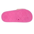 thumbnail image 7 of bebe Beach Slide Sandals, Fuchsia (Toddler Girl's), 7 of 7