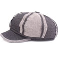 thumbnail image 3 of CoCopeaunts Men Women Beret Shabby Patchwork Style Cotton Female Berets Casual Artist Painter Octagonal Newsboy Cap, 3 of 8