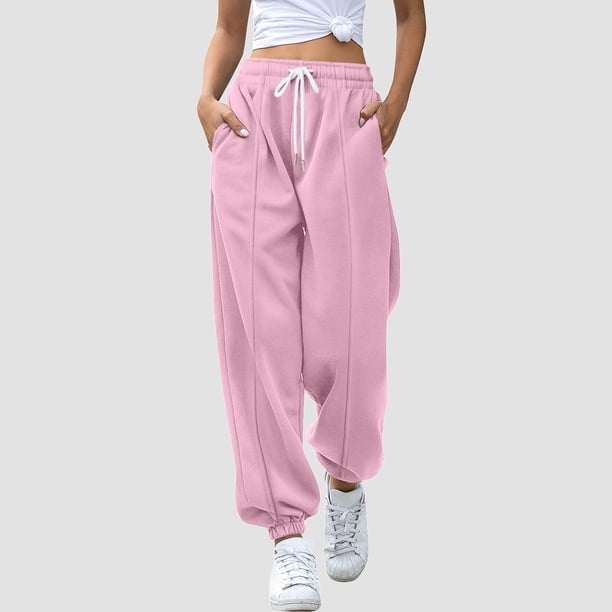 WILLBEST Pantalones Casuales de Mujer con Cintura Elástica y Estampado Floral, Diseño de Pierna Ancha para Un Uso Diario Cómodo. Chica