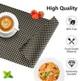thumbnail image 6 of VCVCOO Placemats Set of 6, Vinyl Table Place Mats Stain Resistant Placemats Washable Wipeable Placemat for Kitchen Dining Table Indoor Outdoor, 6 of 12