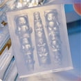thumbnail image 5 of Flexible Silicone Nail Mould Accessory for Creating Bear Charm Craft Supplies, 5 of 13