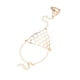 thumbnail image 2 of Sonducket Aleación anillo ajustable mano arnés cadena mujer chica mano joyería Type1 NO1, 2 of 6