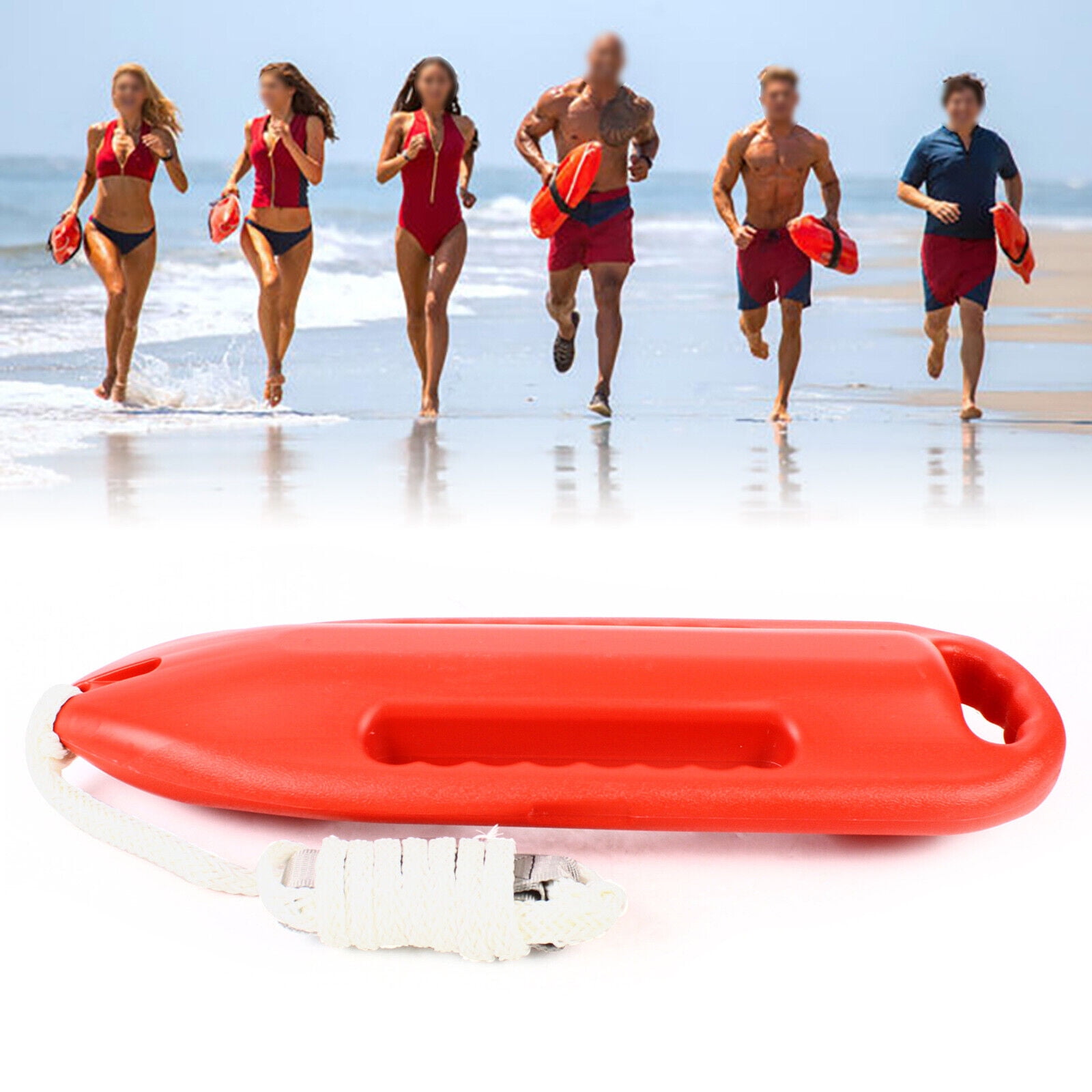 3 Handle Water Rescue Equipment Lifeguard Floatation Device Professional Rescue Can Strong Buoyancy Lifeguard Rescue Tube Decor Water Rescue Tool