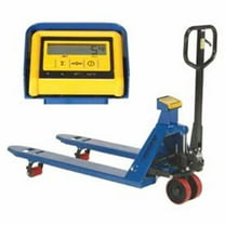 Pallet Jack Scale Truck with Weight Indicator - 5500 lbs - Blue