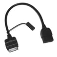 thumbnail image 3 of New Black Aux Input Interface Cable Port Fit for Infiniti Nissan Ipod 284H2-Zt50A, 3 of 5