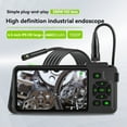 thumbnail image 4 of 4.5 Inch Inspection Camera with Light 1080P HD Borescope Camera IP67 Waterproof Snake Sewer Camera 7.9mm Triple Lens 15m, 4 of 9