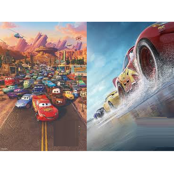 Cars (2006) Cars 3 (2017)- 2 M0vie Collection d v d Set