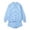 Blue, variant on VOUZZA Womens Mock Neck Sweatshirt Striped 2 Piece Matching Set Long Sleeve Drop Shoulder Top And Shorts Ribbed Trim Relaxed Lounge Outfit
