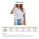 thumbnail image 1 of Blusa de Manga Corta ANGGREK cuello en V Mujer informal con Botones, 1 of 6