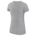 thumbnail image 3 of Women's G-III 4Her by Carl Banks Heather Gray Memphis Grizzlies Super-Slim Fit Lightweight Large City Logo T-Shirt, 3 of 3