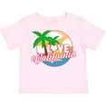 thumbnail image 3 of Inktastic I Love California with Ocean and Palm Trees Boys or Girls Toddler T-Shirt, 3 of 5