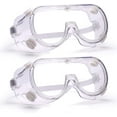 thumbnail image 1 of 2 Pcs Safety Goggles Clear Anti Fog Lens Protective Eyewear Lab Safety Splash-proof Fit Over Glasses For Adult Work, 1 of 5