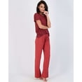 thumbnail image 2 of Real Essentials 2 Pack: Women's Pajama Set - Choose from Short Sleeve with Pocket or Long Sleeve without Pocket, 2 of 5
