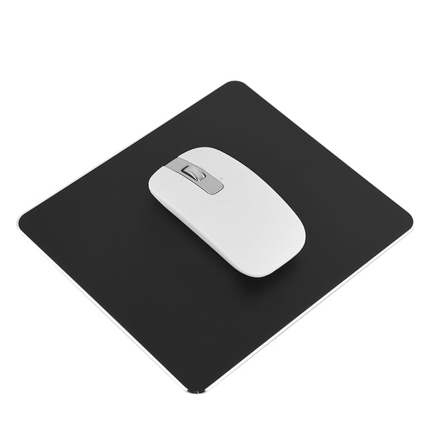 Aluminum Mouse Pad, Double Side Ultra Thin Waterproof Non Slip Metal Mouse Mat, Accurate Control Mousepad for Gaming, Home and Office