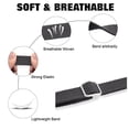 thumbnail image 4 of WIFKLSIIPG Adjustable Sliding Buckle Nylon Woven Breathable Solid Color Strap for Models Smartwatches, 4 of 4