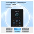 thumbnail image 4 of Fingerprint Attendance Machine Password RFID Card Multiple Mobile Phone App Open Biometric, 4 of 6