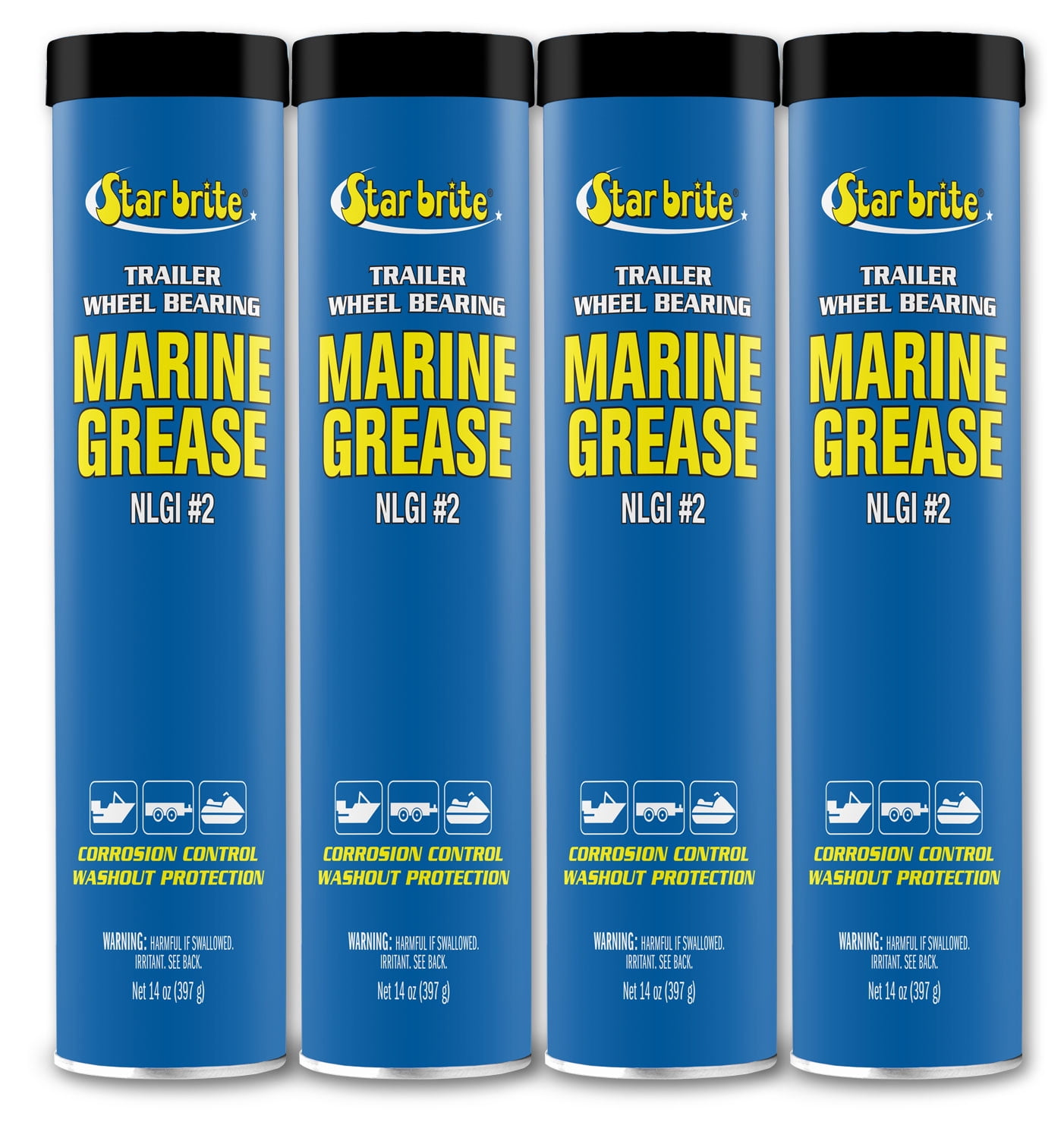 STAR BRITE Wheel Bearing Grease Boat Trailer Marine Grade 14 OZ