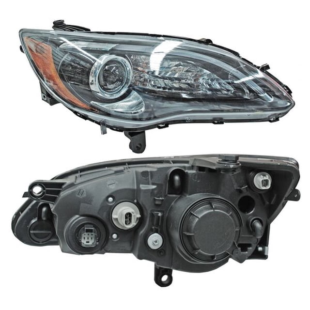 Faro Principal TYC 200 2012 A 2014 Chrysler Lado Pasajero Fondo Negro