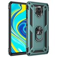 thumbnail image 1 of Funda de teléfono para Xiaomi Redmi Note 9 Pro y Redmi Note 9S de Uso Rudo Shockproof + Cristal 9D, 1 of 5