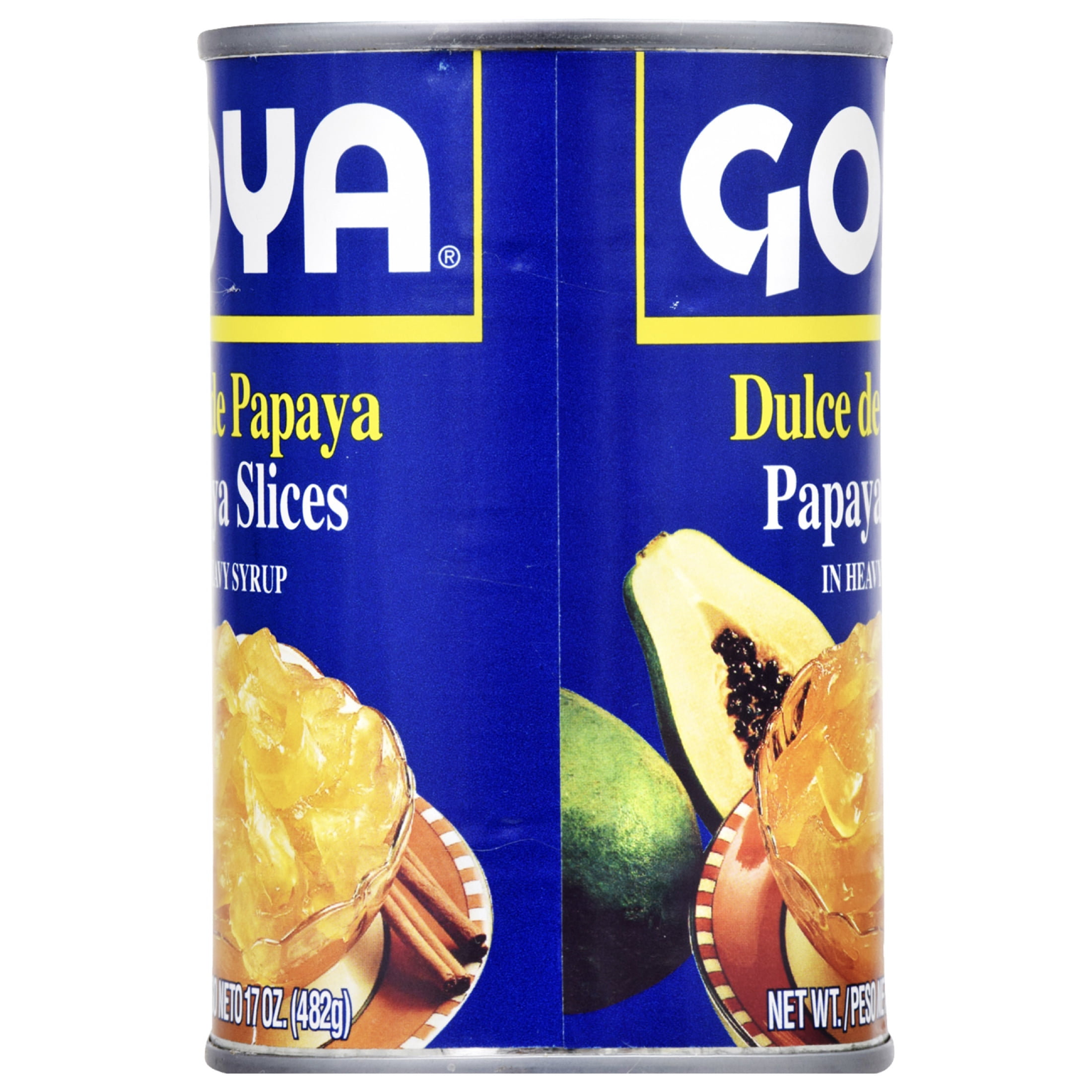 (6 pack) Goya Papaya Slices, 15 oz