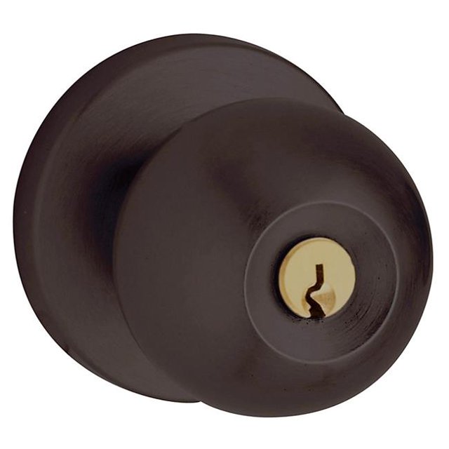 Baldwin 5215102ENTR Contemporary Knob - Oil-Rubbed Bronze