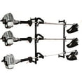thumbnail image 3 of Buyers Grass Trimmer Rack LT12 For Enclosed Landscape Trailers; Holds Three Trimmers; Mounts To Side Walls Of Trailers/Sheds And Garages; Bolt On; Powder Coated; Black; Carbon Steel, 3 of 3