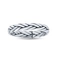 thumbnail image 2 of Dainty Braided Celtic Weave Rope Knot Handmade Ring Band 925 Sterling Silver Size 4, 2 of 5
