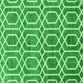 thumbnail image 1 of Ahgly Company Indoor Square Abstract Green Contemporary Area Rugs, 6' Square, 1 of 1