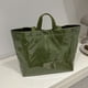 thumbnail image 5 of Bolso Hombro para Mujeres Con Bolsillo Interior Sólido El () Verde, 5 of 9