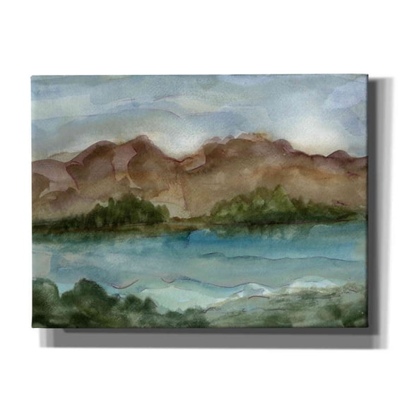 Epic Graffiti 'Plein Air Landscape IV' by Ethan Harper Canvas Wall Art, 54"x40"