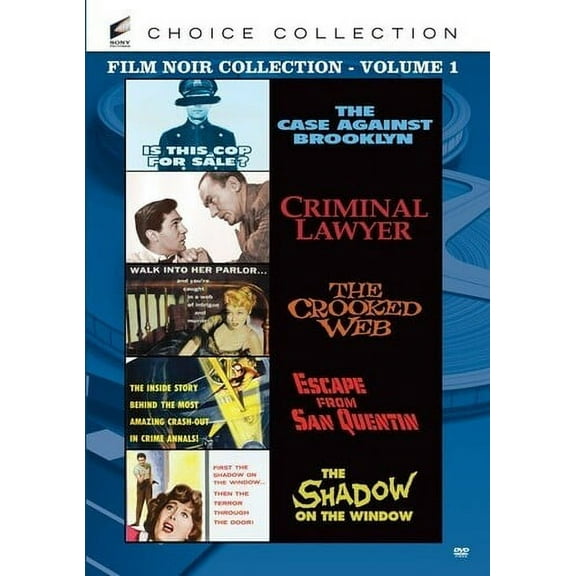 Film Noir Collection: Volume 1 (DVD), Sony, Mystery & Suspense