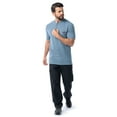 thumbnail image 3 of Wrangler Workwear Men's Short Sleeve Performance Henley Pocket Shirt, size S-5XL, 3 of 7
