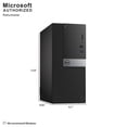 thumbnail image 2 of Dell OptiPlex 7040 Tower High Performance Business Desktop Computer, Intel Quad Core i5-6500 up to 3.6GHz, 8G DDR4, 512G SSD, DVDRW, WiFi, BT, 4K Support, DP, HDMI, Windows 10 Pro 64 En/Sp/Fr(Renewed), 2 of 5