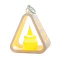 thumbnail image 4 of Lámpara de noche, luz suave, decoración de habitación, pequeño regalo, lámpara de mesa triangular, adorno para interiores, oficina, chimenea, blanco, 4 of 8