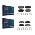 thumbnail image 1 of CMX Front Rear Ceramic Brake Pads Kit for Car 2013-2015 Kia Optima Hyundai Veloster KCX-100118, 1 of 9