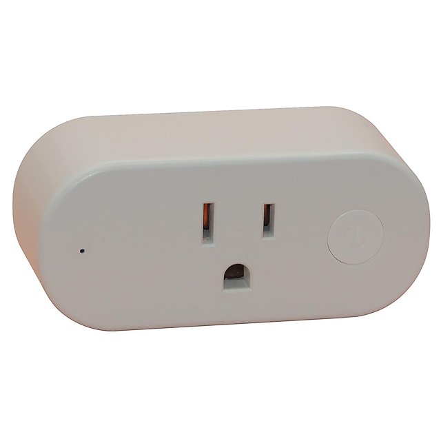 Enchufe inteligente con monitoreo de energía Esphome, especialmente diseñado para asistentes domésticos Afortunado Sencillez