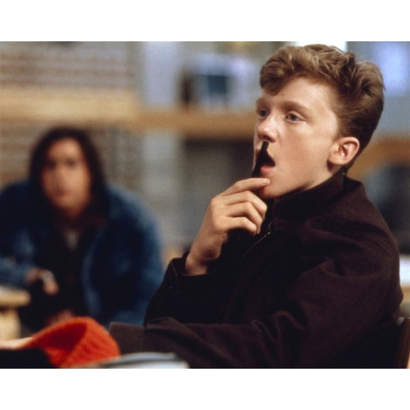 The Breakfast Club 1985 Anthony Michael Hall as Brian Johnson 8x10 inch photo