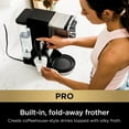 thumbnail image 3 of Specialty Drip Coffee Maker | DualBrew™ Pro Machine w/Frother, Permanent Filter Brew w/Pods & Grounds, K Cups Compatible 4 Styles, 13 Cup to Pot Sizes Black CFP307, 3 of 5