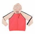 thumbnail image 3 of Victoria's Secret Pink Full Zip Colorblock Anorak Windbreaker Hoodie Jacket Pink Size M/L NWT, 3 of 3