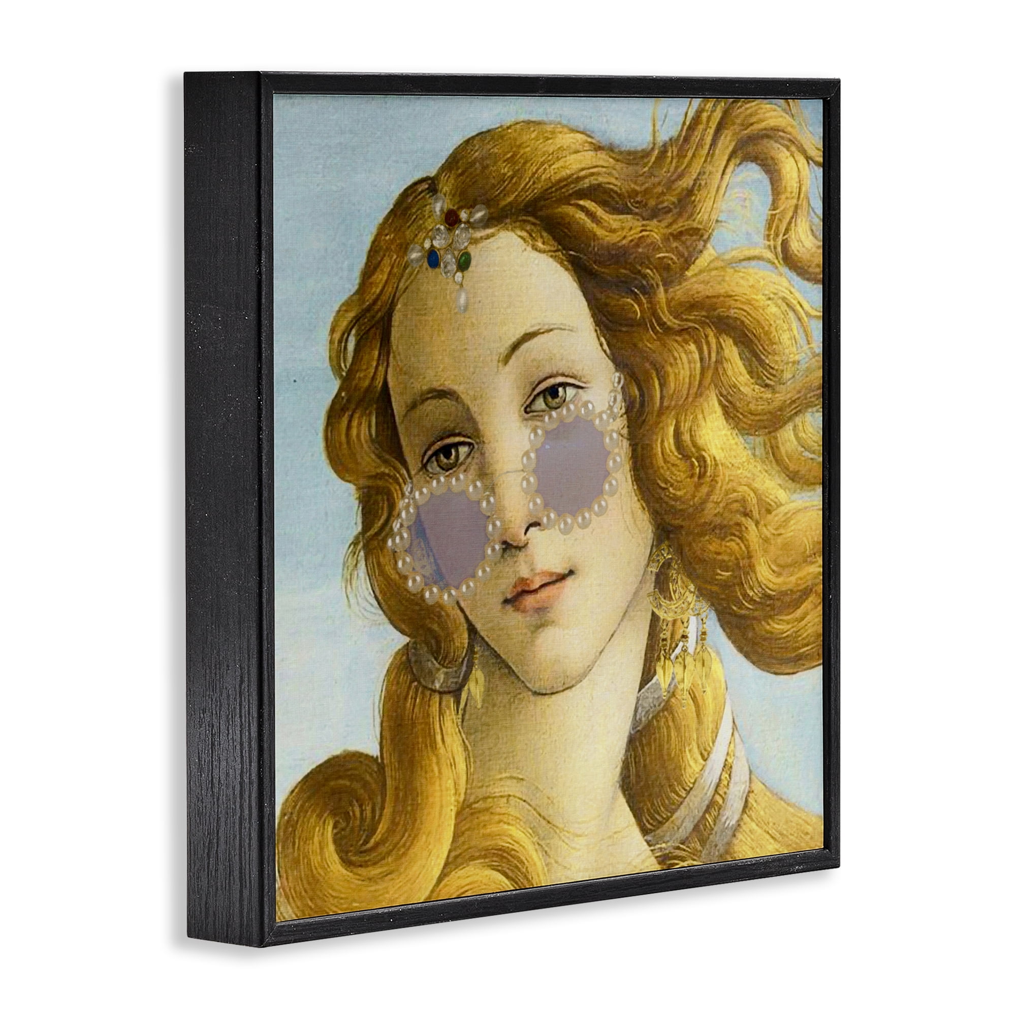 Stupell Industries Modern Day Venus Shades Black Framed Giclee Art, design by Grotto Studios