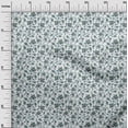 thumbnail image 3 of oneOone Georgette Viscose White Fabric Asian Japanese Floral Sewing Material Print Fabric By The Yard 42 Inch Wide, 3 of 4