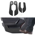 thumbnail image 1 of Pegatina antichoque de cuero para puertas del automóvil Unique Bargains para Honda Civic de 10ª generación 2016-2019, protector de borde lateral interior negro, 1 conjunto, 1 of 1